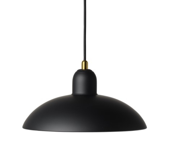 Fritz Hansen KAISER IDELL™ Pendelleuchte schwarz matt messing